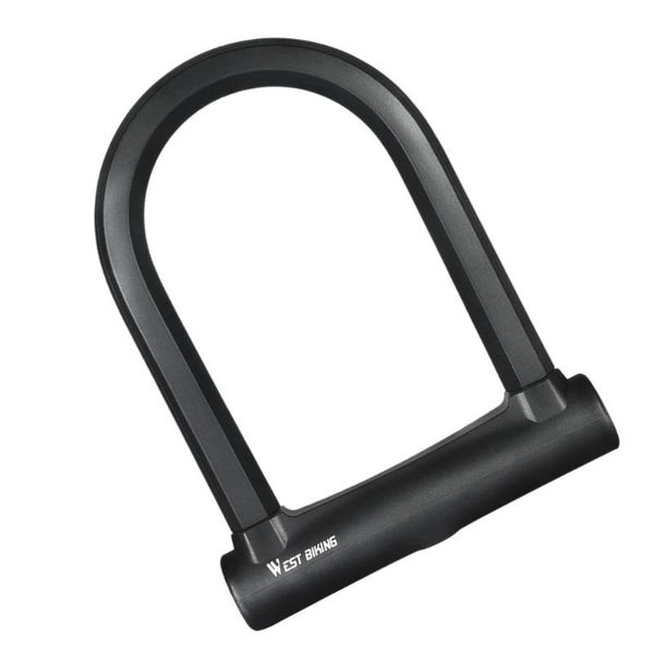 

bike locks 1pc u shape lock mountain accessories (black)