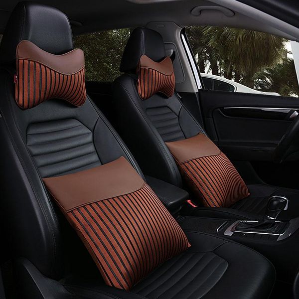 

seat cushions car travel pillow long trip support cushion back and neck headrest health relieve faigue sore rest in the