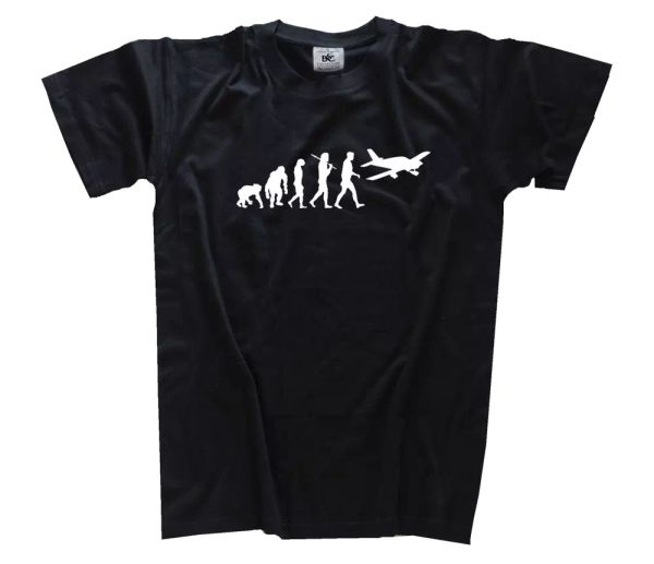 

edizione standard pilota i evolution aviatore velivolo t-shirt 104-164, White;black