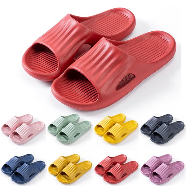 

mens trainersnon-brand women slippers shoes red yellow green pink purple blue men slipper bathroom wading shoe eur 36-45, Black
