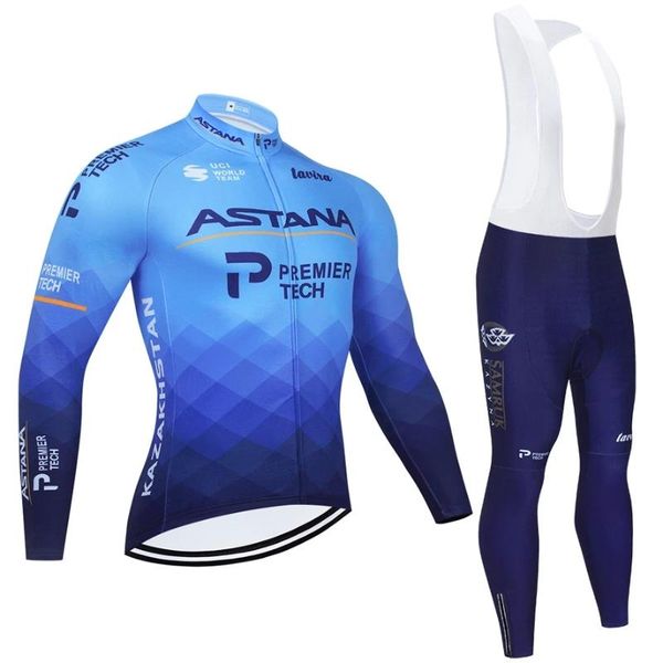 

2ropa cycling jersey set 2021 strava long sleeve mountain bike clothes wear men racing uniform bicycle clothing sets, Black;blue