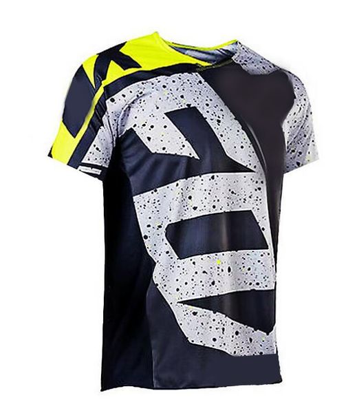 

motorcycle breathable short sleeves, mountain bike riding t-shirt, polyester quick-drying, the same style is customized