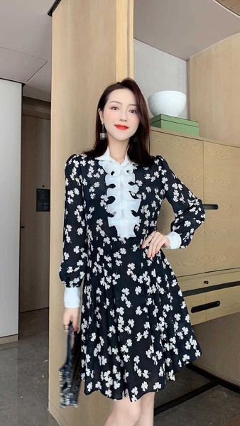 

casual dresses z11434 women's fashions spring dress luxury brand european design party 8xst, Black;gray