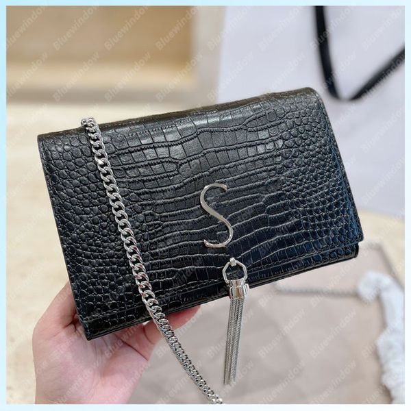 

women shoulder bags handbag womens chain bag ys luxurys designers bags handbags crossbody messenger totes purses alligator pattern b2107102l