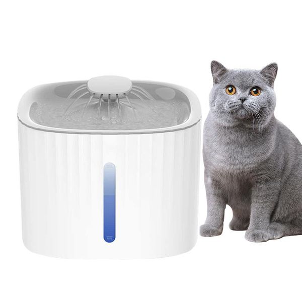 

cat bowls & feeders 3l usb pet smart drinking fountain mute automatic running water dog drinker auto feeder bowl for