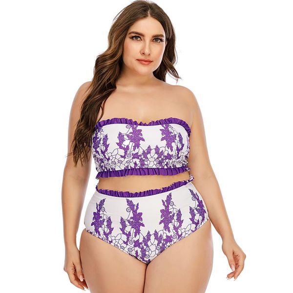 

one-piece suits swimsuit women print tankini sets swim vintage beach wear bathing female bandage monokini l-5xl