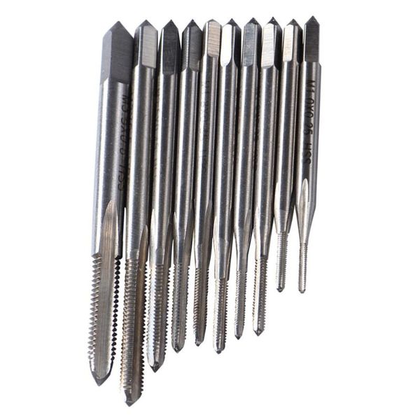 

hand tools 10pcs straight slot tapping drill flutes high speeds steel tap bit