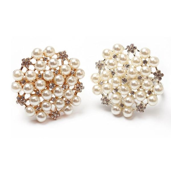 

napkin rings 12 pack pearls rings,delicate alloy holder ring buckles table setting decor for thanksgiving,christmas