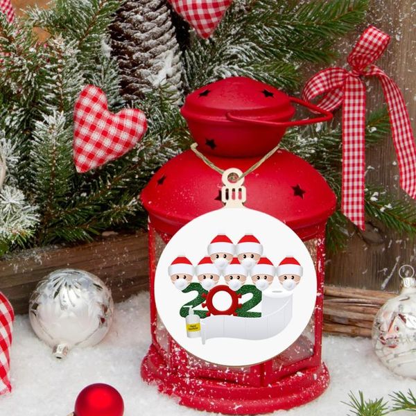 

party masks christmas wooden pendants xmas tree hanging ornaments diy deacorative pedant for home holiday year decorations
