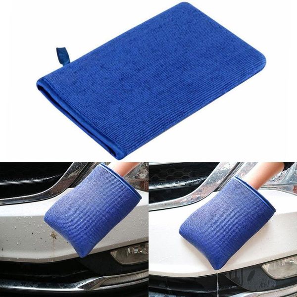 

1pc reusable auto washing magic cloth polished cleaning tool car clay miglove glove