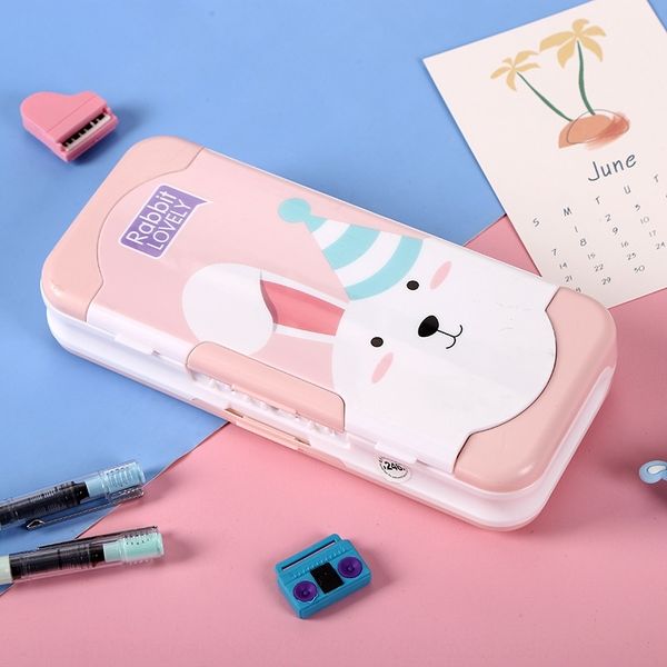 

JAL eva stationery stationery boxmultifunctional children's case primary school student pencil case small pencil bags prize