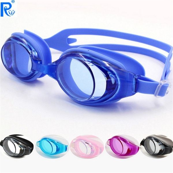 

Boxed anti fog adult racing swimming high definition diving silicone glasses