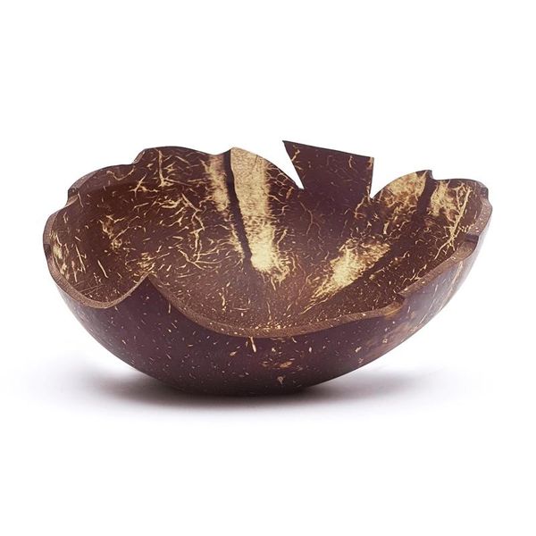

reclaimed coconut bowl set sourcing from natural perfect for fruit salad vegan decoration eco-friendly gift bowls