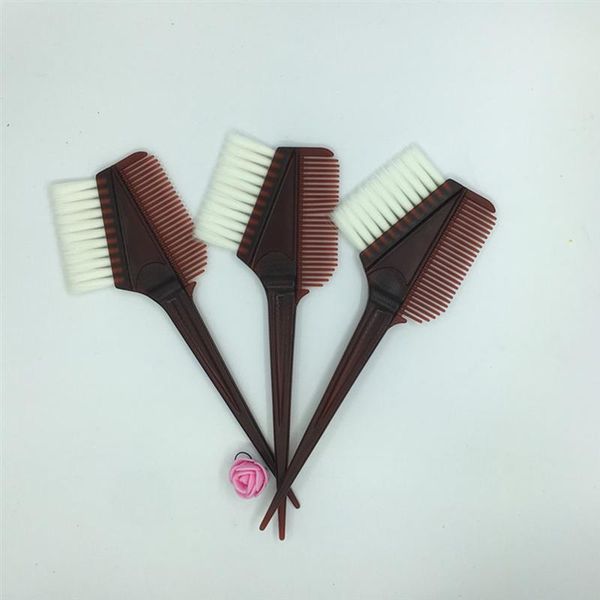 

5/10pcs coffee hair coloring kit diy hair dye bowl hair dye comb brush dye tool for barber hairdresserscouts