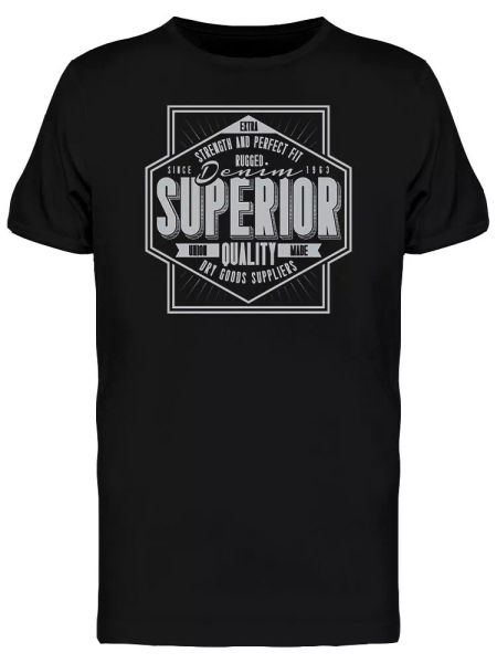 

Superior Strength Graphic Men's Tee -Image by Shutterstock, White;black