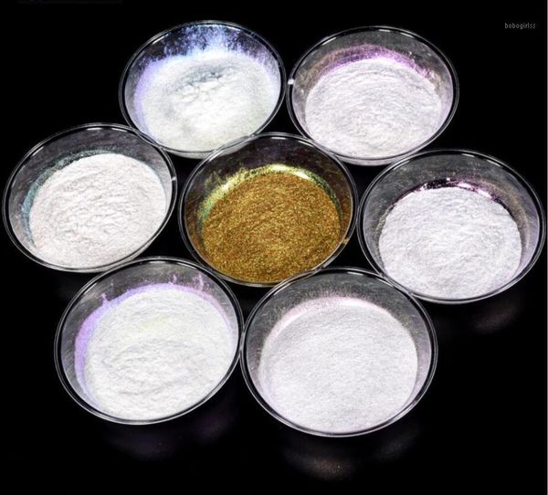

chameleon pigment powder 10g1, Silver;gold