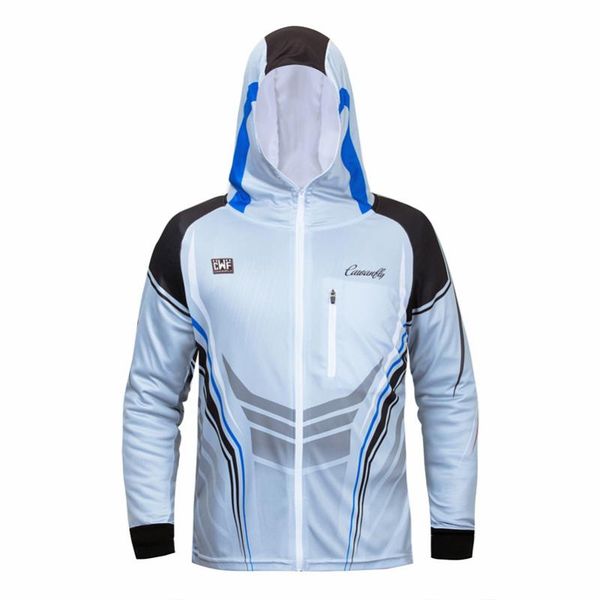 

racing jackets professional fishing hoodie anti-uv sunscreen sun protection face neck shirt breathable quick dry clothes, Black;red
