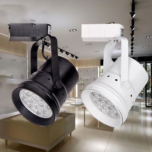 

high power led track light 7w / 12w 18w rail aluminum spotlight lamp for commercial store office home lighting lights