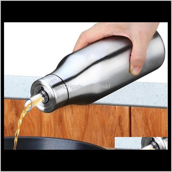 Andere Werkzeuge Küche, Essbar Hausgarten500 ml/750 ml Edelstahl-Spenderflaschenausgießer Auslaufsicheres Öl für Olivenessigsauce Küche