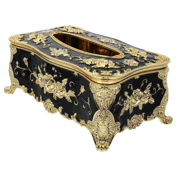 

gift wrap 1pc tissue box acrylic european style napkin storage organizer