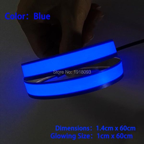

60*1.4cm el strip tape without inverter festival decoration glowing product led lights color blue strips