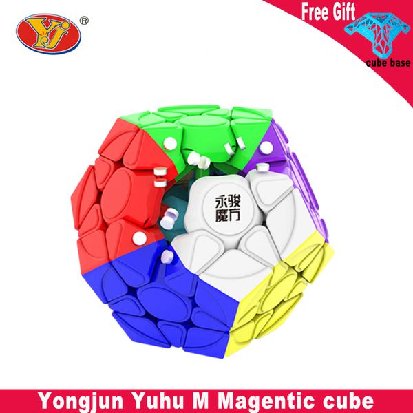 

yongjun yuhu v2m magentic wumofang magic cube magentic mega cube 3x3 magic speed cube 3x3x3 yj puzzle magico kids toys