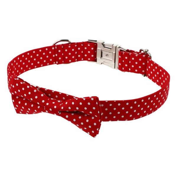 

cat collars & leads 1pc dog collar dot personalized bow adjustable neck