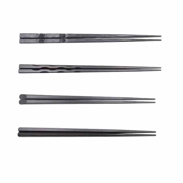 

pair japanese chopsticks for sushi non-slip chop sticks reusable chinese tableware gift kitchen tools
