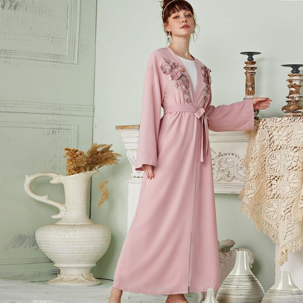 

Muslim Turkey Abayas Maxi Dresses for Women Abaya Dubai Hijab Dress Kaftan Caftan Malaysia Kimono Cardigan Islamic Clothing Robe