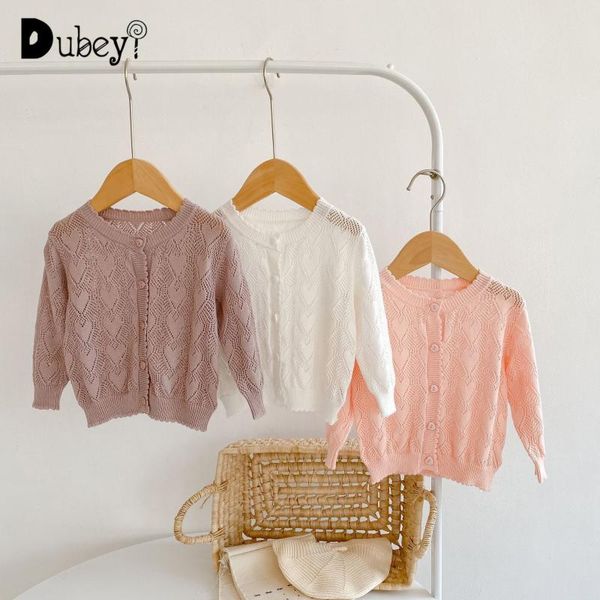 

baby cardigan sweater born knitted clothes girl hollow out sweaters knit jacket pullover, Blue