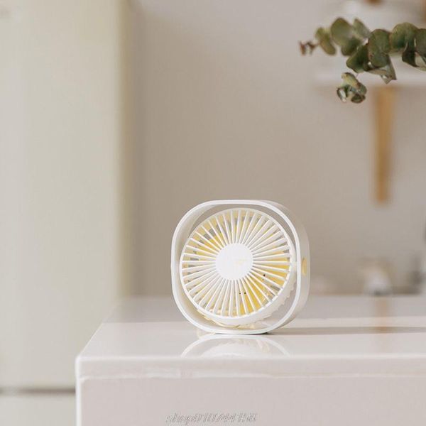 

mini usb desk fan 3 speeds lower noise 360Â°up down rotatable cute deskdecor portable summer supply a21 21 dropship electric fans