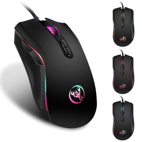 

arrival 3200dpi 7 buttons ergonomic usb wired optical pc lapdeskgame mouse mice