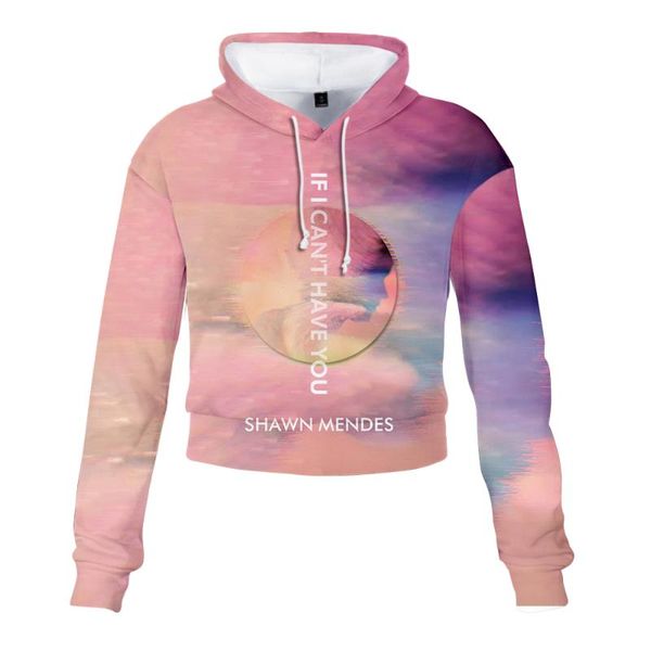 

men's hoodies & sweatshirts shawn mendes 3d navel hoody women 2021 classic print cool hip hop casual, Black