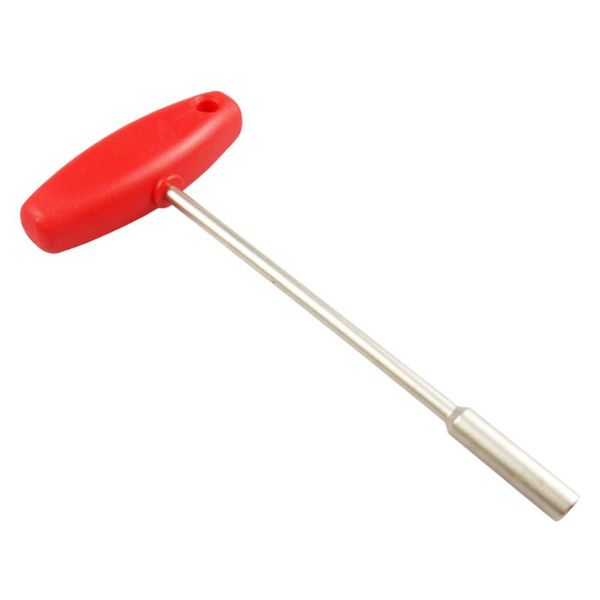 

tools bike concealed spoke wrench spanner t shape sleeve wire adjust cap tool (square hole 3.2mm)