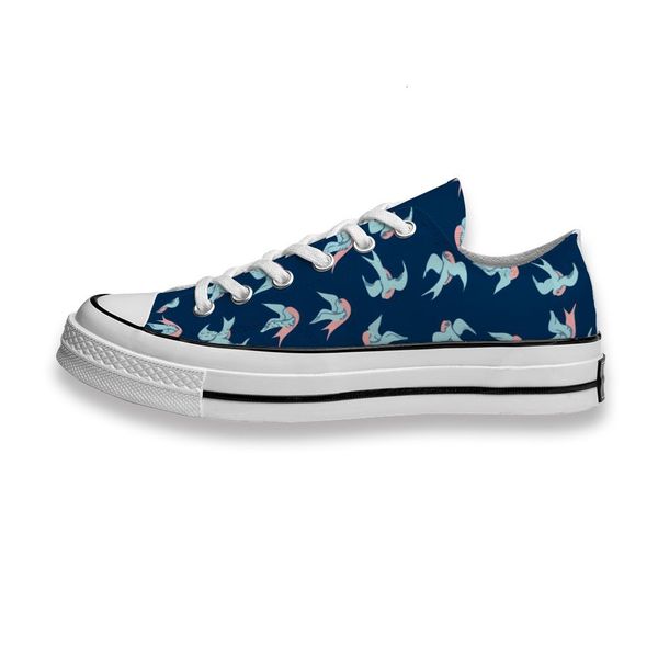 

custom printed sho cartoon lovely flying pigeon sneakers low mens womens skateboard sport footwear diy trainers canvas casual shoe