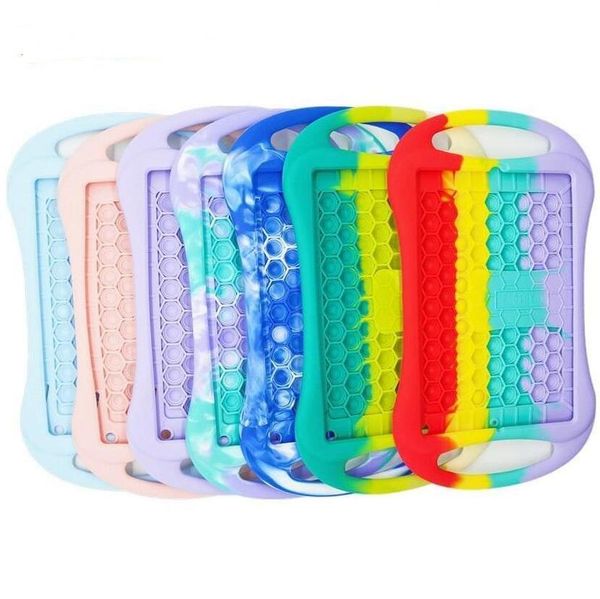 

fidget toy push bubble soft silicone case for pad cases decompression toys