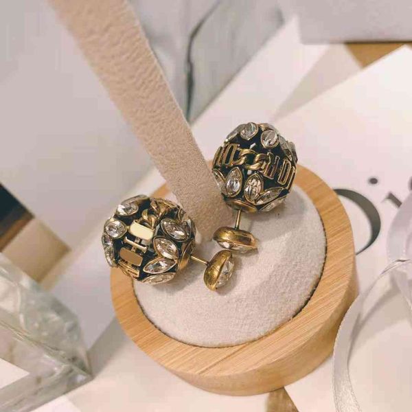 

luxury designer fashion home d earrings 2021 style water drop cd jewelry, Red;brown