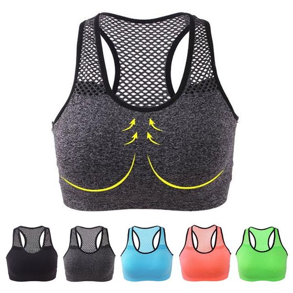 

yoga outfit women sports bra seamless shirts sport high impact for fitness running push up sportswear