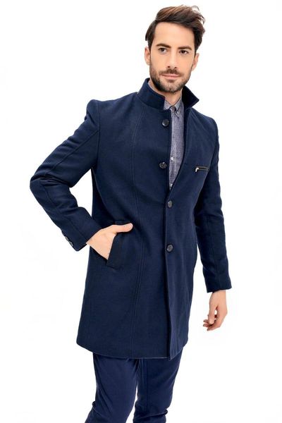 

men's jackets dewberry male navy blue overcoat-1020001 p8362.., Black;brown
