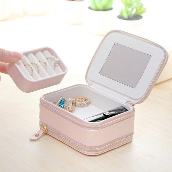 

women ewelry box universal jewelry organizer earring stand ring bags necklaces earrings bracelet display accessories supply gear storage box