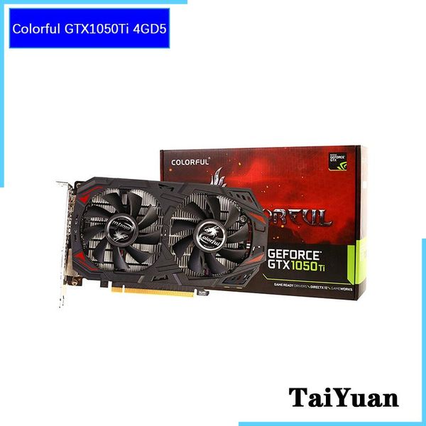

graphics cards colorful geforce gtx1050ti 4gd5 gtx 1050ti 14nm 4g gddr5 128bit 75w dvi dp support amd intel deskcpu motherboard