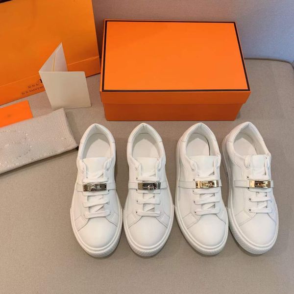 

white sneakers 2021 round toe flat female shoes metalÂ buckle tenis feminino lace up women sneaker luxury brand designer shoe, Black