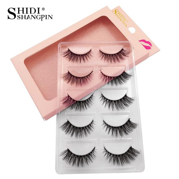 

boxes eyelashes natural long 3d mink makeup lashes hand made wholesale soft false