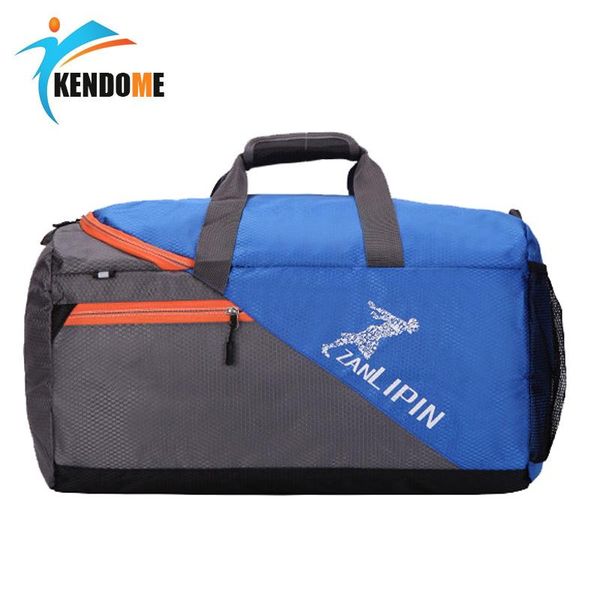 

outdoor bags large capacity training gym bag waterproof nylon sports luggage duffels multifunction shoulder handbag for men women