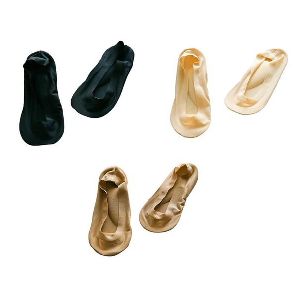 

socks & hosiery 3 pairs women stretch invisible low cut no show 3d padded sponge cushion liner with arch support heels deodorant ins, Black;white