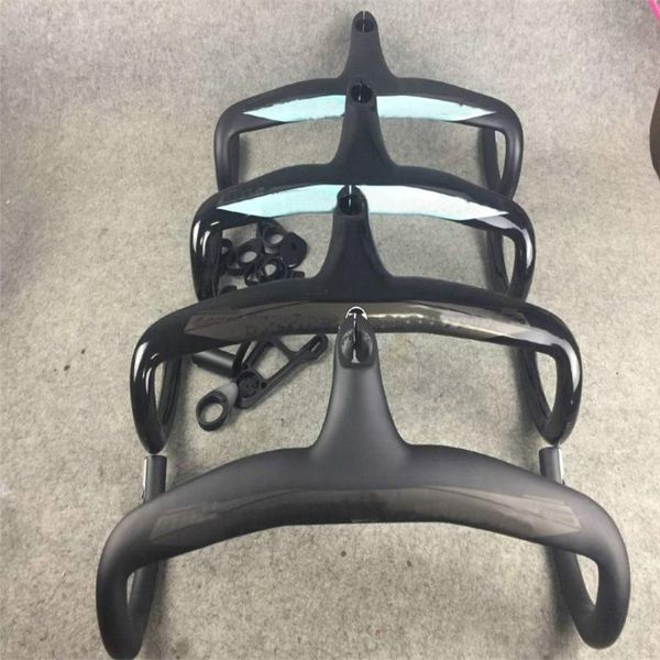 

bike handlebars &components 5d 6d full carbon road bicycle handlebar integrated drop bar 28.6mm special spacer light mount xr4