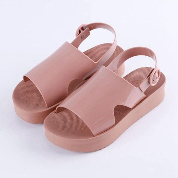 

women sandals for 2021 breathable comfort pvc shopping ladies walking shoes summer black platform slip-on flat