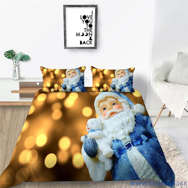

bedding sets 3d set duvet cover king  size kids creative festival bed gift soft breathable room decorations