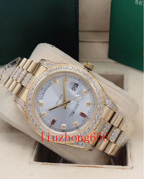 

selling watches fashion luxury designer automatic machinery men's stainless steel watches, high-quality watchesexempt postage, Slivery;brown