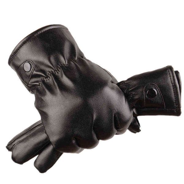 

men's psh windproof touch screen warm glov outdoor motorcycle riding winter leather